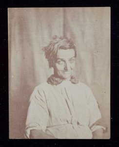 Psychiatrie Portrét pacienta, Surrey County Asylum, kolem roku 1852 od John Pardon