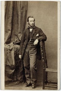 Robert Lucas Chance, výrobce skla, c 1850 od Ferdinand Georg Waldmuller