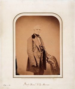 Samuel FB Morse, americký umělec a vynálezce Morseovy abecedy, c 1870 od Frederick (attr. to) Barnard