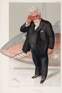 Sir Hiram Maxim , americký bor, britský inženýr a vynálezce