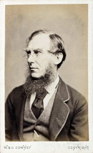 Sir Joseph Dalton Hooker , britský botanik, konec 19. století od Ferdinand Georg Waldmuller