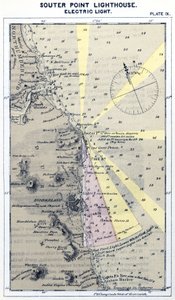 "Maják v Souter Point." od Frederick (attr. to) Barnard