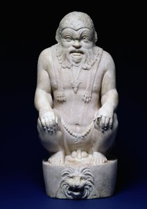Egyptský bůh Bes, z fontány, římský, kolem roku 130 našeho letopočtu (mramor) od Hippolyte Lalaise Devéria