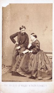 Princ z Walesu a princezna Alice od Ferdinand Georg Waldmuller