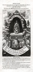Panna Maria uctívaná Druidy. cca 1850 (rytina) od . .