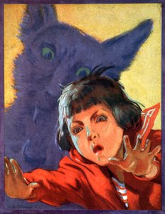 Vlkodlak. 1923 (rytina) od . .