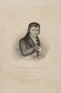 William Baxter, ALS FHS, britský botanik, c 1820 od Frederick (attr. to) Barnard