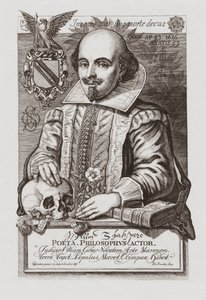 William Shakespeare. Portrét. od . .