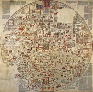 Mapa Ebstorf od Unknown
