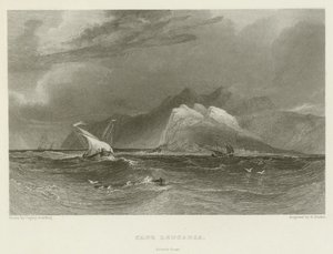 Cape Leucadia, Lovers Leap od after A.V. Copley Fielding