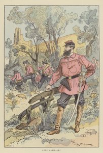 S Garibaldim od after Albert Robida