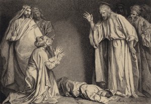 Ježíš uzdravuje posedlé dítě
