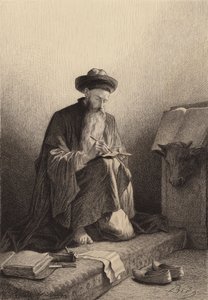 Svatý Lukáš od after Albert Robida