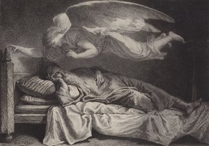 Josefův sen od after Albert Robida