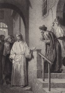 Matka a bratři Ježíšovi od after Albert Robida