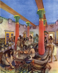 Domácí život ve starověkém Egyptě
