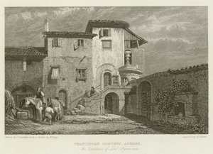 Františkánský klášter, Atény, sídlo lorda Byrona, 1811