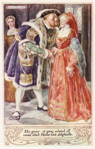 Jeho milost, když šel, zdravil všechny kolem, což matka potěšila od after Charles Edmund Brock