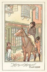 Ilustrace pro Jane Austens Emmu od after Charles Edmund Brock