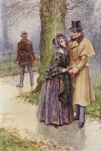 Ilustrace pro Martina Chuzzlewita od after Charles Edmund Brock