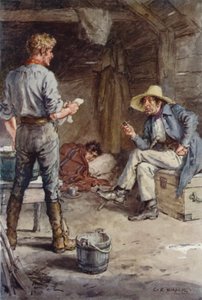 Ilustrace pro Martina Chuzzlewita od after Charles Edmund Brock