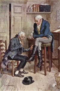Ilustrace k filmu Nicholas Nickleby od after Charles Edmund Brock