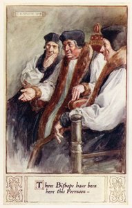 Dnes dopoledne tu byli tři biskupové od after Charles Edmund Brock
