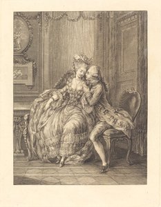 Naléhavý milenec od after Charles Eisen