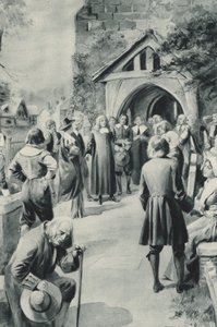 Obyvatelé Eyamu v Derbyshire, kteří se rozhodli uzavřít svou morem zasaženou vesnici před světem
