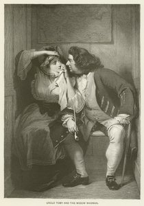 Strýc Toby a vdova Wadman od after Charles Robert Leslie