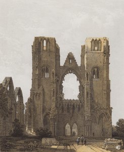 Katedrála Elgin (chromolitho)