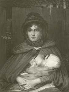 Cikánská matka od after David Wilkie