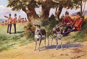 Pet antilopy z Royal Warwickshire Regiment
