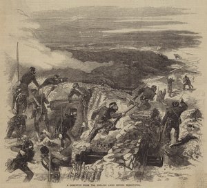 Dezertér z anglických linií před Sebastopolem od after Edmond Morin