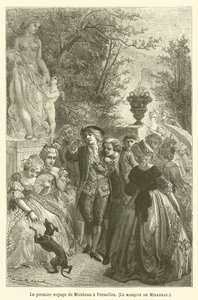 Mirabeauova první cesta do Versailles, Le markýz de Mirabeau od after Emile Antoine Bayard