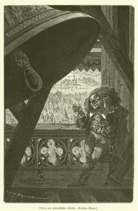 Paříž v patnáctém století, Victor Hugo od after Emile Antoine Bayard