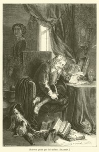 Scarron namaloval sám, Scarron od after Emile Antoine Bayard
