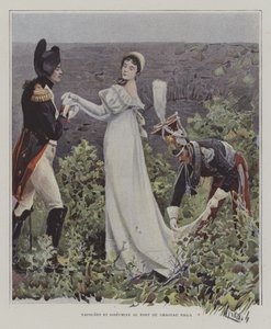 Napoleon a Josephine v Chateau-Vieux, Bayonne