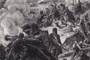 Bitva o Bunker Hill od after Felix Octavius Carr Darley