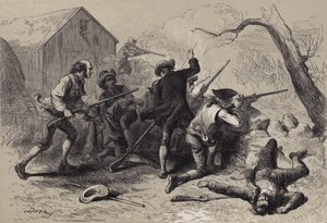 Bitva o Lexington od after Felix Octavius Carr Darley