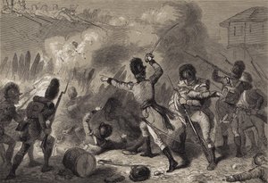 Britové odrazili ve Fort Stephenson od after Felix Octavius Carr Darley