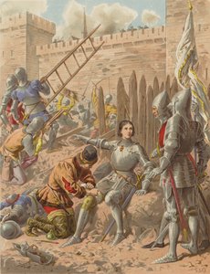 Obležení Paříže (chromolitho)
