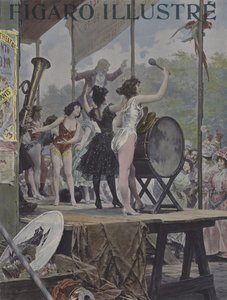 Průvod. Obálka Le Figaro Illustre, listopad 1897