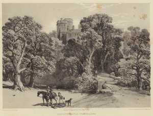 Hrad Naworth, Cumberland