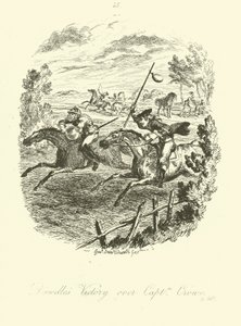 Ilustrace pro Launcelot Greaves od Tobiase Smolletta od after George Cruikshank