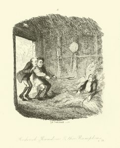 Ilustrace pro Roderick Random od Tobiase Smolletta