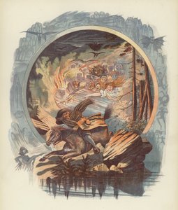 Ilustrace pro Tam OShanter od Roberta Burnse od after George Cruikshank