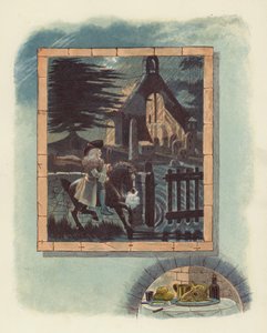 Ilustrace pro Tam OShanter od Roberta Burnse od after George Cruikshank