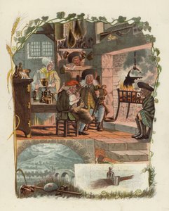 Ilustrace pro Tam OShanter od Roberta Burnse od after George Cruikshank