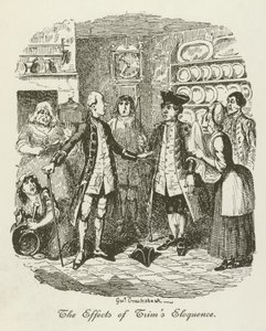 Ilustrace pro Tristram Shandy od after George Cruikshank